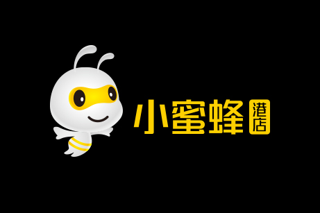 小蜜蜂港店品牌全案設計,小蜜蜂港店標志設計,小蜜蜂港店LOGO設計,小蜜蜂港店商標設計,小蜜蜂港店IP設計