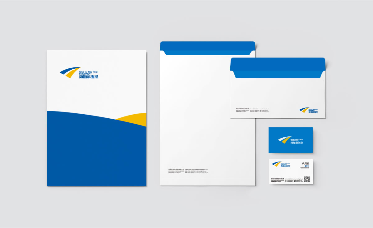 前海科創投品牌設計,前?？苿撏禫I設計,前?？苿撏稑酥驹O計,前海科創投LOGO設計_全力設計